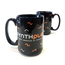 Synthplex Floating Waveforms Coffee Mug